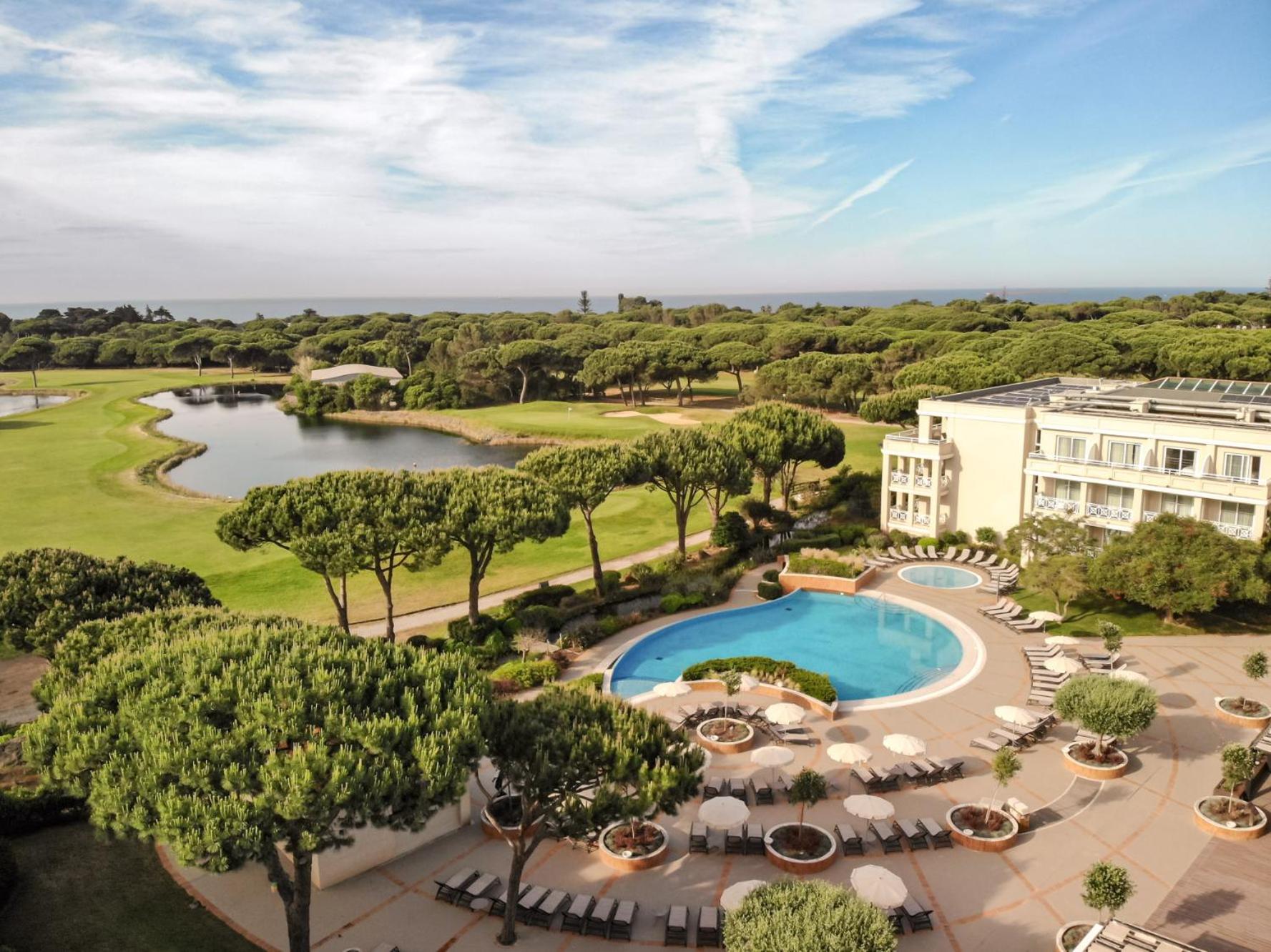 Onyria Quinta Da Marinha Hotel Cascais Esterno foto Aerial view of the hotel